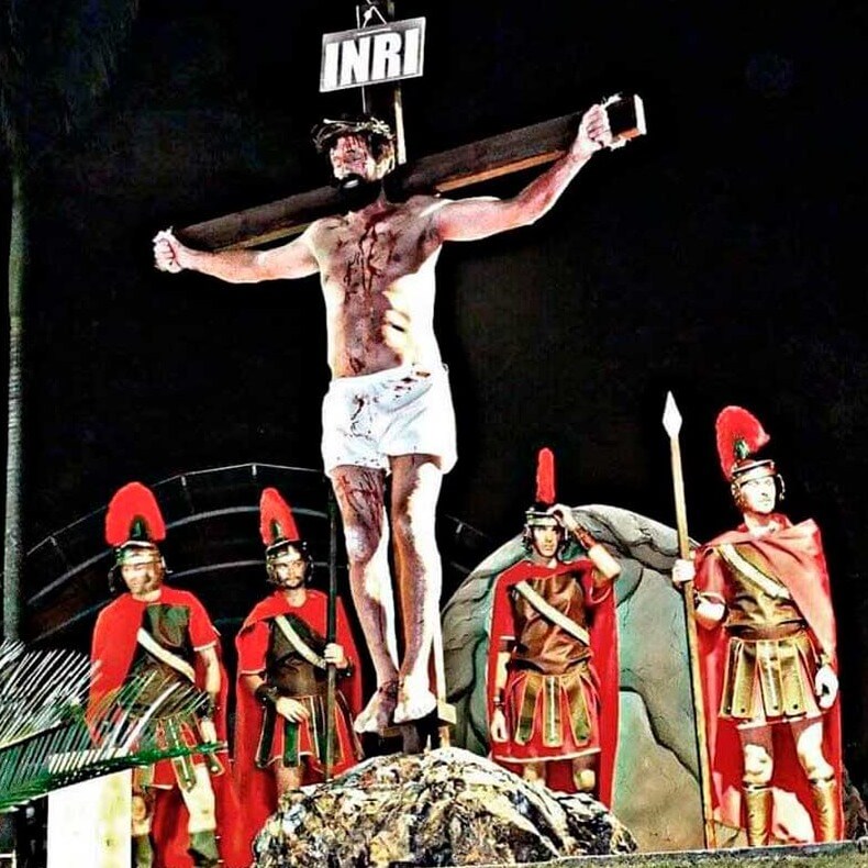 Complexo do Louvor é palco para a Encenação da Paixão e Morte de Cristo.