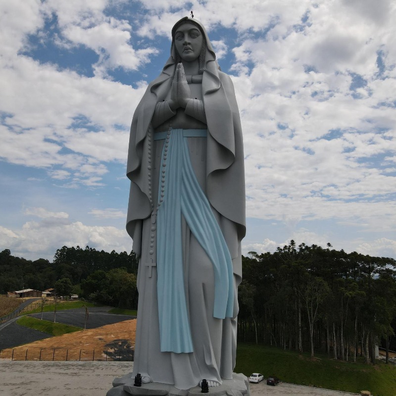 Ituporanga vai ter estátua de Nossa Senhora de Lourdes de 40 metros de altura